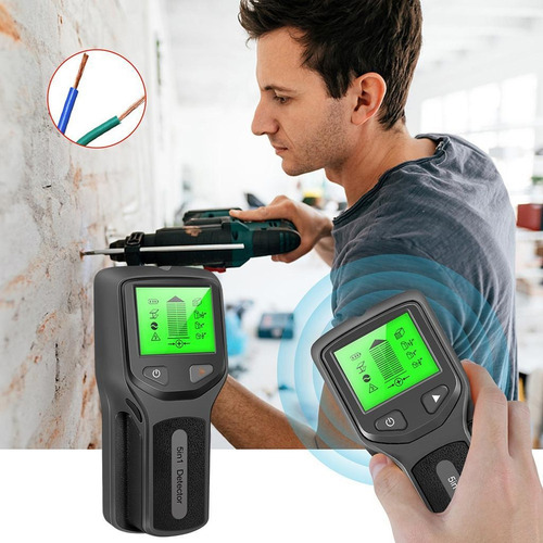 A 1 Detector De Clavos De Pared Con Pantalla Lcd Negra