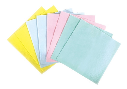 Imagen 1 de 2 de Servilletas Color Pastel Surtidas X20 Unidades