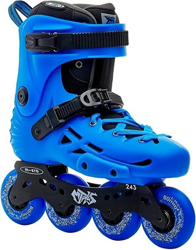 Patines En Línea Suizos  Micro Mt Plus Talla 40-41