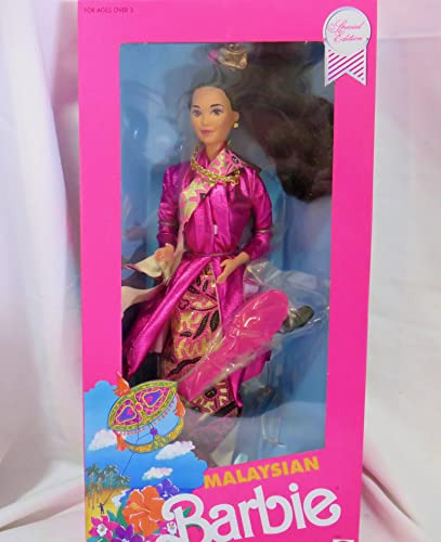Barbie Malasiano 1990 Muñecas De La Colección Mundial