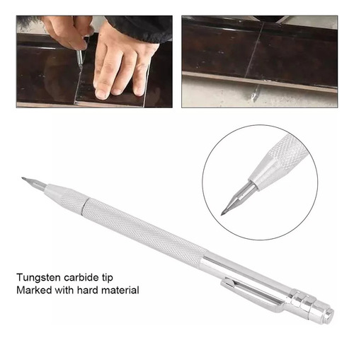 A Lápiz De Grabado De Aluminio Con Punta De Carburo De