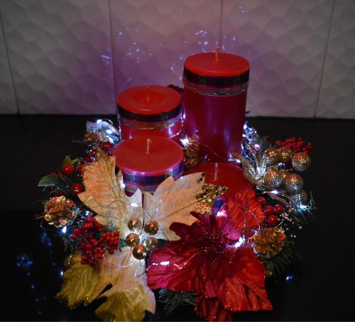 Adviento Para Navidad, 4 Velas