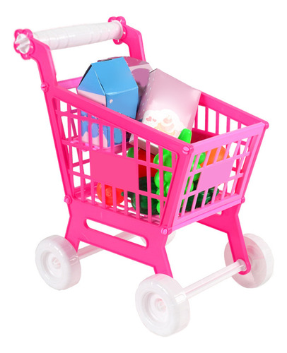 Carrito De Compras Para Niños, 21 Piezas, Juego De Carritos