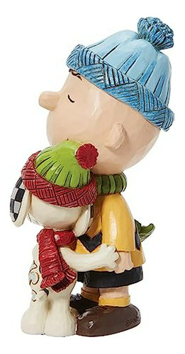 Figurina Abrazo Snoopy Y Charlie Brown