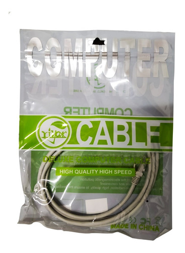 Cable De Red Utp Cat5 | 2m | Blanco | Tasa 0 | Tienda Física