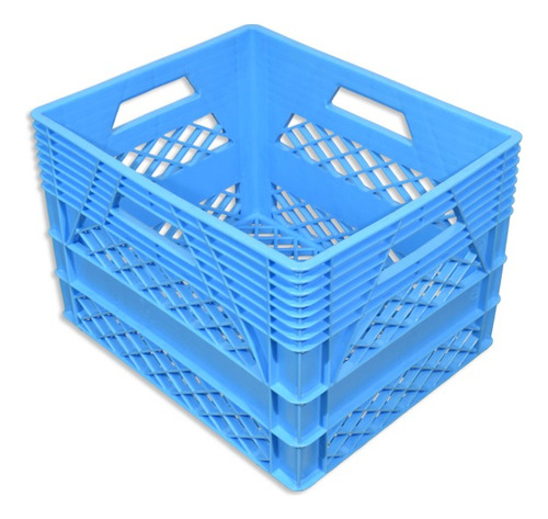 Caja De Plastico Agricola Lechera De 20 Lts