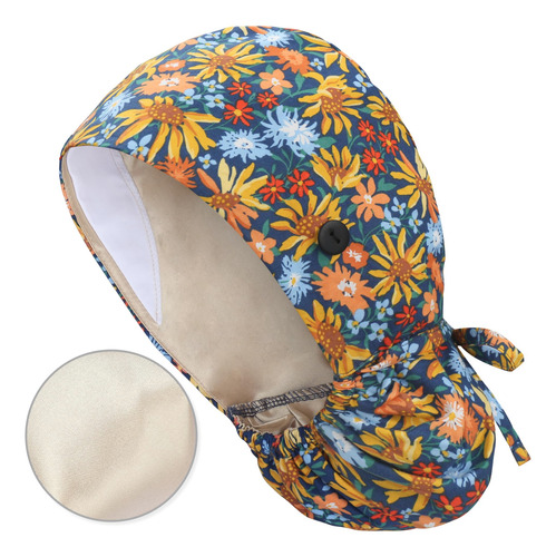 Qba - Gorra De Trabajo Ajustable Con Botón, Gorra De Trabajo