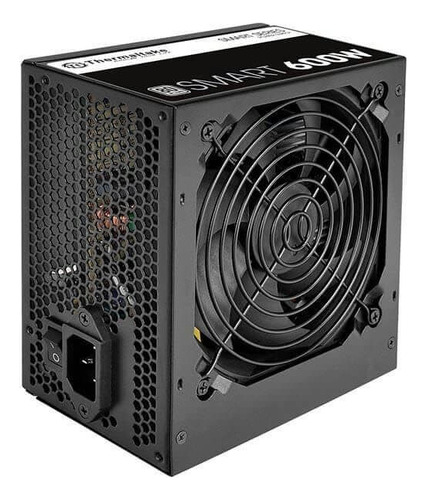 Fonte Tt 600w Smart Atx 2.3 A-pfv 80+ White Preto