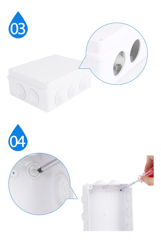 Caja Estanca 150x150x70 ,caja De Derivación, Pack 5 Unidades