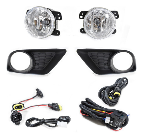 Kit Faros De Niebla Charger 2011 2012 2013 2014 C/focos