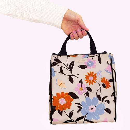 Bolsa Térmica Kate Spade New York Con Forro Aislante Floral