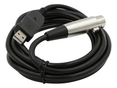 Cable De Micrófono Usb A Xlr Para Instrumentos De Karaoke, 3