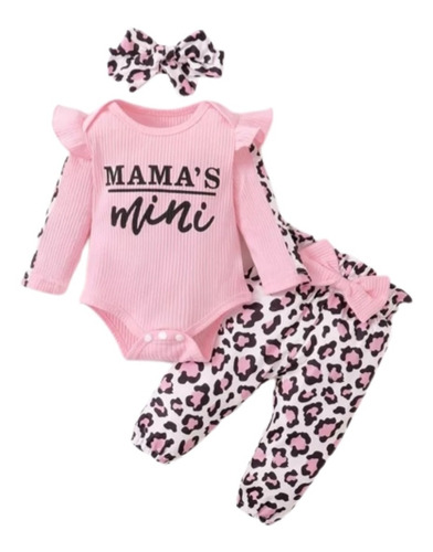 Ropa Conjunto 3 Piezas Para Bebes Niñas