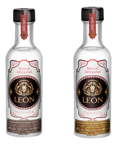 Mezcal Artesanal Premium León Set Pack Full Cata 8 Agaves