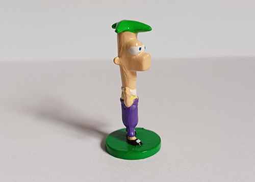 Mini Figura Ferb Fletcher Phineas Y Ferb 3.5 Cm (Usado)