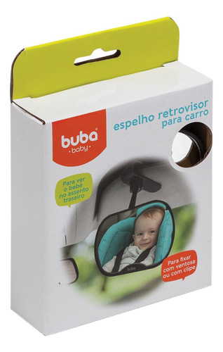 Espelho Retrovisor Carro Ver Cadeirinha Bebê Conforto- Buba