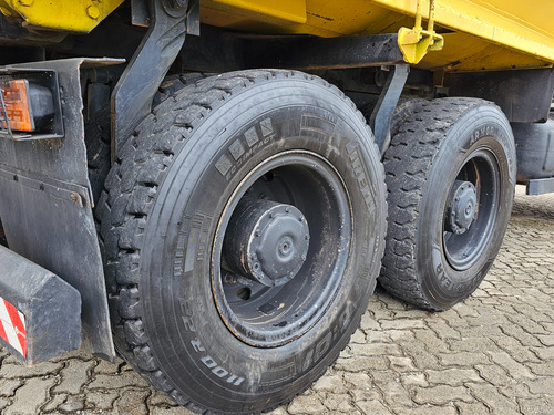 Mb Axor 3344 6x4, Aut. C/ Caçamba Meia Cana 14m3