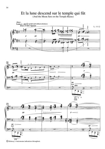 Imagenes, Libro Ii, L.110 Para Piano / Images, Book Ii L.110