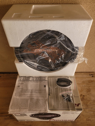 Subwoofer Pioneer 12 Ts-w306dvc Novo - Não Cara Preta/impp (Usado)