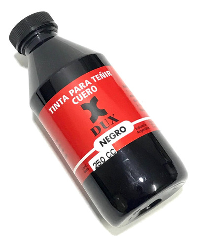 Tinta Dux Para Teñir Cueros 250cc. Negro
