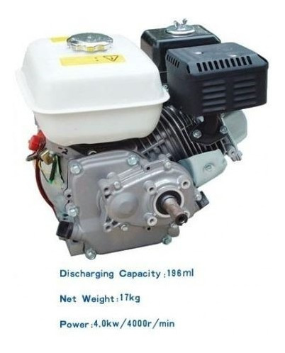 Motor A Nafta 5.5 Hp Lt168f- Ynter Industrial