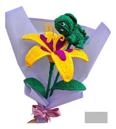 Flor Mágica De Rapunzel A Crochet 