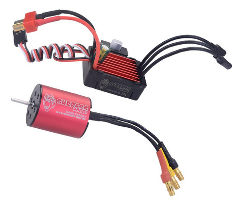 Motor Sin Escobillas Impermeable 5800kv 25a Esc Para 1/16,