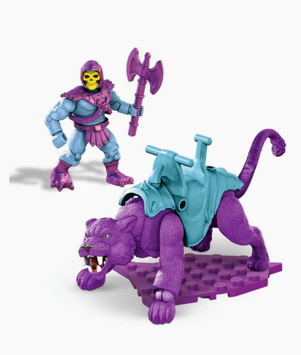 Skeletor Y Panthor De Ante Mega Construx Motu