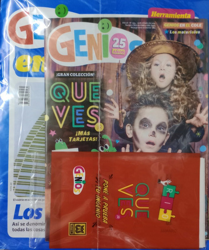 Revista Genios Que Ves Jr Ingenio 23 Octubre 2023 Num 1334 