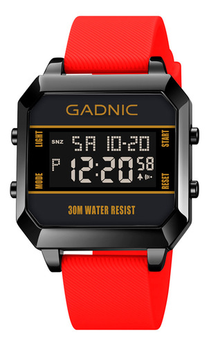 Reloj Pulsera Digital Gadnic Deportivo Resistente Al Agua