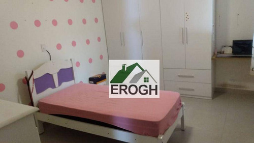 Imagem 17 de 26 de Casa Com 3 Dormitórios E 5 Vagas À Venda, 216 M² Por R$ 780.000 - Vila Scarpelli - Santo André/sp - Ca0109