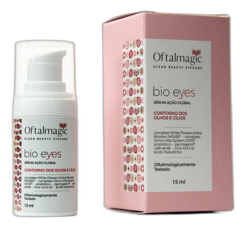 Sérum Bio Eyes Oftalmagic Clean Beauty Eyecare 15ml
