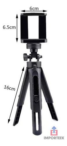 . Soporte Tripie Celular Adaptador Base Camara Universal 360