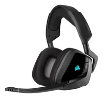 Comprar Auriculares gamer inalámbricos Corsair Void Elite Wireless VOID RGB Elite Wireless CA-9011202-NA negro con luz LED
