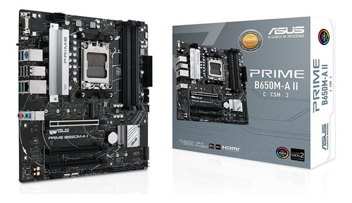 Tarjeta Madre Asus Prime B650m-a Ii-csm Amd Am5 Ddr5 Matx