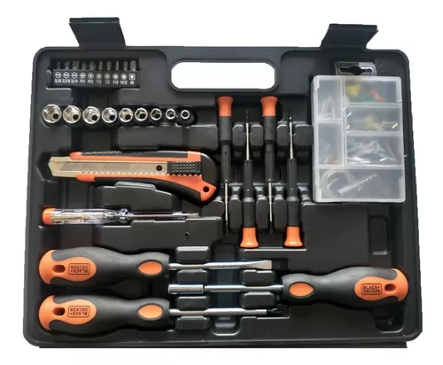 Set X124 Herramientas Manuales Bmt124c-ar Black+decker