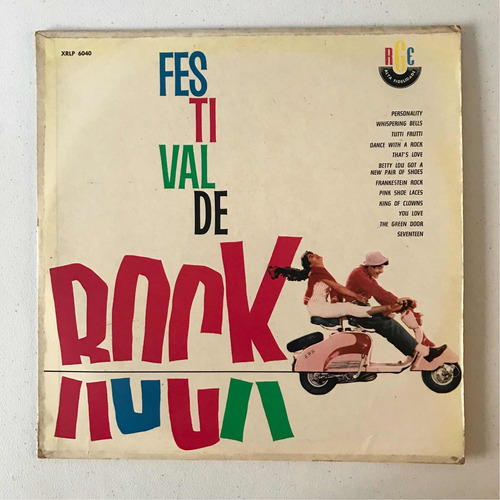 Lp Festival De Rock Década De 1960