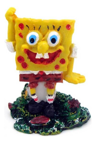 Bob Esponja Enfeite Decoração Para Aquários Mini