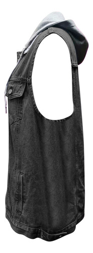 Chaqueta Moderna Con Capucha Y Bolsillos Con Botones Y Boton