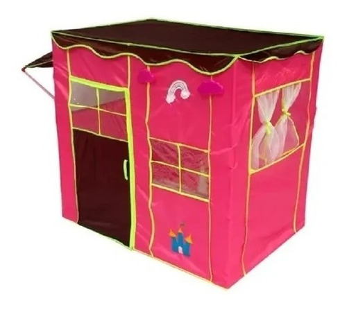 Carpa Para Niñas  Tipo Casa Color Fucsia