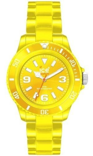 Reloj Ice Watch Unisex Cs.yw.u.p.10 Clásico Color Amarillo