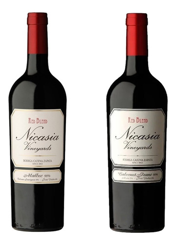 Vino Nicasia Red Blend Malbec + Nicasia Cabernet Franc 750ml