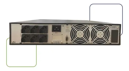 Nobreak Online 1 Kva E S 220 V Rack Torre Cpd Cftv Telecom ...