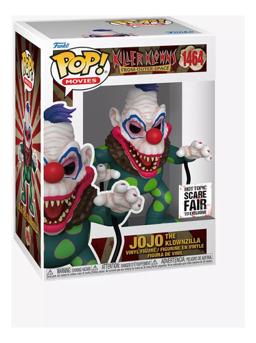 Killer Klowns From Outer Space Pop! Jojo The Klownzilla