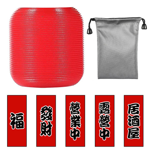 Funda De Linterna De Camping De Estilo Japonés Lampshade Par