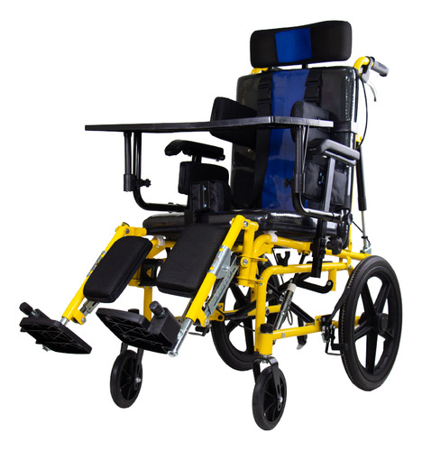 Silla Pci Infantil Para Niños Con Discapacidad Color Azul