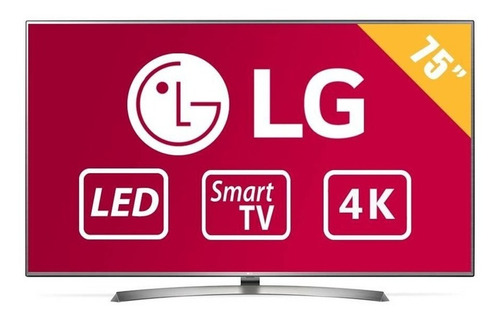 Imagen 3 de 6 de Pantalla Led LG Tv 75 Pulgadas 4 K Uhd Smart Usb Amyglo