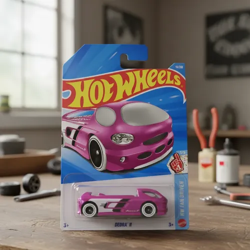 Hot Wheels Deora Ii Rosa Coleção Hw: Fan Driven 2026
