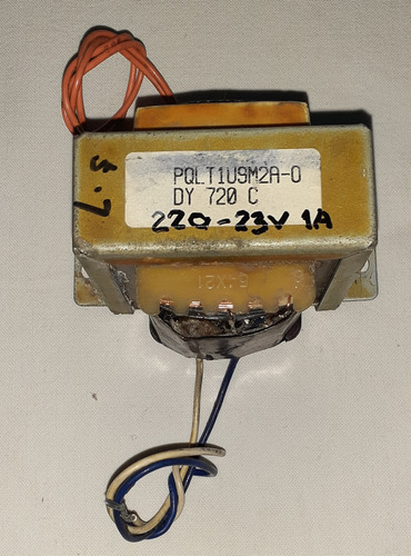 Transformador 220 A 23 Volts Ac  1 Amper