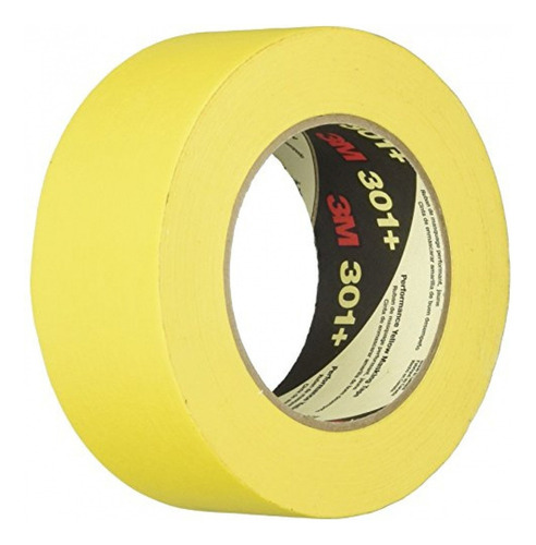 Cinta Adhesiva 3m Performance Yellow Masking Tape, 2 Pulgada